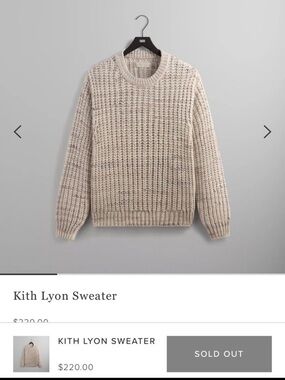 Kith Lyon sweater